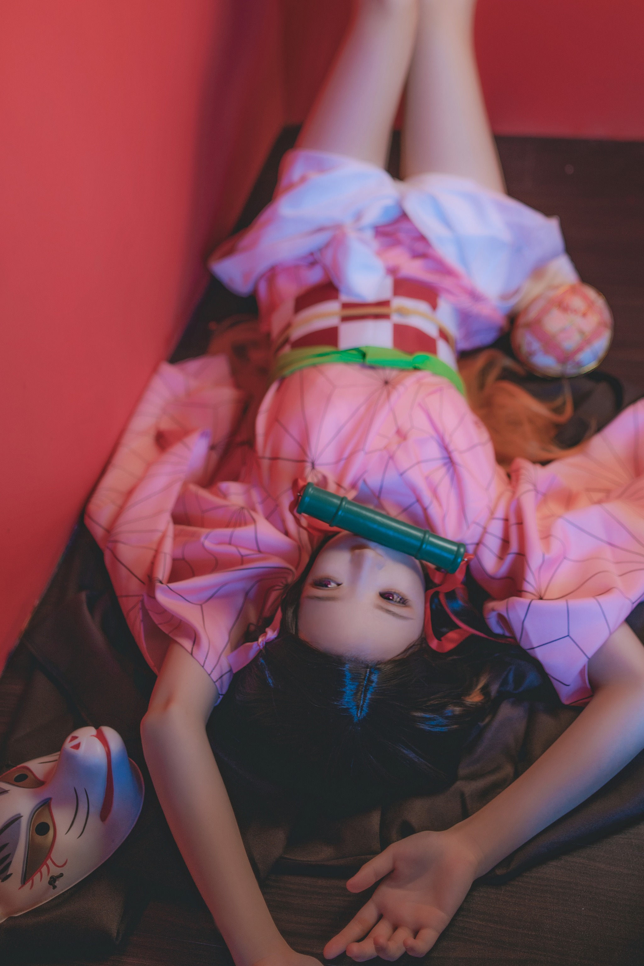 图片[1]-桜桃喵 – NO.056 灶门祢豆子 [21P]-XikXak